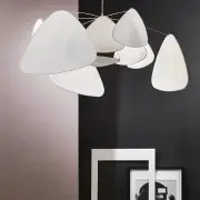LAMPA WISZĄCA Screen biała xll MARKET SET