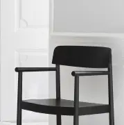 KRZESŁO TIMB CZARNE NORMANN COPENHAGEN