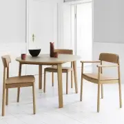 KRZESŁO TIMB CZARNE NORMANN COPENHAGEN