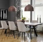 STÓŁ FRED 170X100 CM dąb ciemnobrązowy Rowico