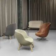 KRZESŁO OBROTOWE HYG BIAŁE ALU NORMANN COPENHAGEN