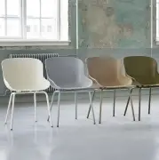 KRZESŁO OBROTOWE HYG BIAŁE ALU NORMANN COPENHAGEN