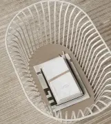 Kosz Ribbon Biały Audo Copenhagen