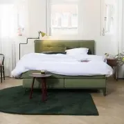 Łóżko Kontynentalne Criade 160 cm Wezgłowie Cushion Auping