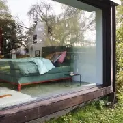 Łóżko Kontynentalne Criade 160 cm Wezgłowie Cushion Auping