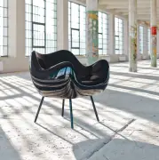 Fotel Rm58 Classic żółty Vzor