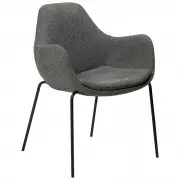 Krzesło Carlos Szare