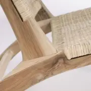 Ławka z drewna teak Beida KAVE HOME