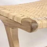 Ławka z drewna teak Beida KAVE HOME