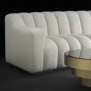 Sofa Kelly 300 cm kremowa Eichholtz