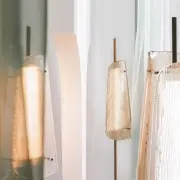 Lampa podłogowa Bent two przydymiona szara-czarna Pulpo