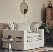 Sofa Meike beżowa Fikaa