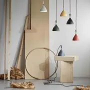 Lampa wisząca Dokka żółta Northern