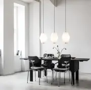 Lampa wisząca Dahl duża mosiężna Northern