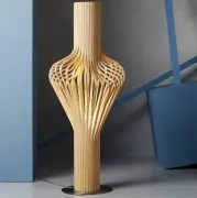 Lampa podłogowa Diva naturalny dąb Northern