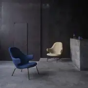 Fotel Catch JH13 Kvadrat Canvas 454 Andtradition