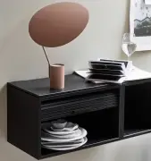 Szafka ścienna Hifive Slim 100 cm czarna Northern