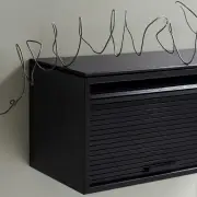 Szafka ścienna Hifive Slim 100 cm czarna Northern