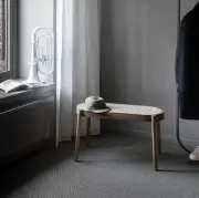 Stołek Pal jasny dąb Northern