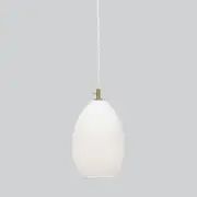 Lampa wisząca Unika mała biała Northern