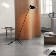 Lampa podłogowa VV Cinquanta czarno-czerwona Astep