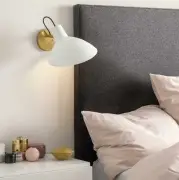 Lampa VV Cinquanta czarna rama-czarny i biały klosz Astep