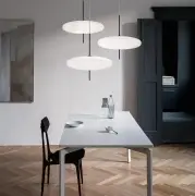 Lampa wisząca Model 2065 biała-biały przewód Astep