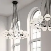 Lampa ścienna Le Sfere Model 237-2 szampańska Astep