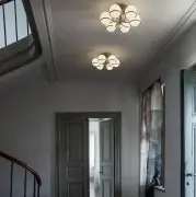 Lampa ścienna Le Sfere Model 237-1 czarna z przewodem Astep