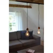 Lampa wisząca Light ciemne drewno Halo Design