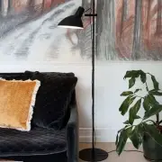 Lampa podłogowa Metropole czarna Halo Design