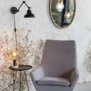 Lampa podłogowa Xavi czarna White Label Living