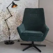 Lampa podłogowa Xavi mosiężna White Label Living