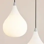Lampa wisząca Drops opal 38 cm Halo Design