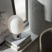 Lampa Stołowa Jwda Marmurowa-Biała Audo Copenhagen