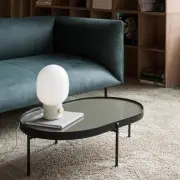 Lampa Stołowa Jwda Marmurowa-Biała Audo Copenhagen