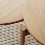 Stolik kawowy Passage 90 cm naturalny dąb Audo Copenhagen