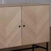 Komoda Luxe dąb bielony Bolia