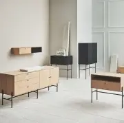 Komoda tv Luxe dąb bielony Bolia