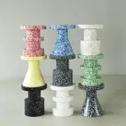 Stołek Bit Stack czerwony Normann Copenhagen