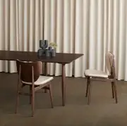 Stół Oku 200 cm czarny dąb Norr 11