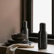 Młynek Do Soli Pieprzu Bottle 2 Szt. Zielony Beżowy Audo Copenhagen