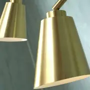 Lampa sufitowa Bremen trzyramienna złota Its about Romi