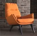 Fotel Michael Z Podnóżkiem Sandy Beige