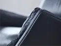 Fotel Michael Z Podnóżkiem Slate Grey