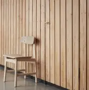 Krzesło Conscious Wood Waste Grey Mater