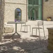 Krzesło ogrodowe Lyze Teak czarne Emu