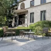 Krzesło ogrodowe Lyze Teak białe Emu
