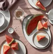Talerz obiadowy Salt 28 cm 8 szt. Broste Copenhagen