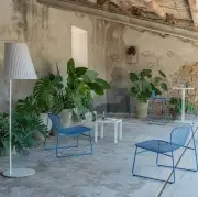 Krzesło ogrodowe Riviera antyczna stal Emu